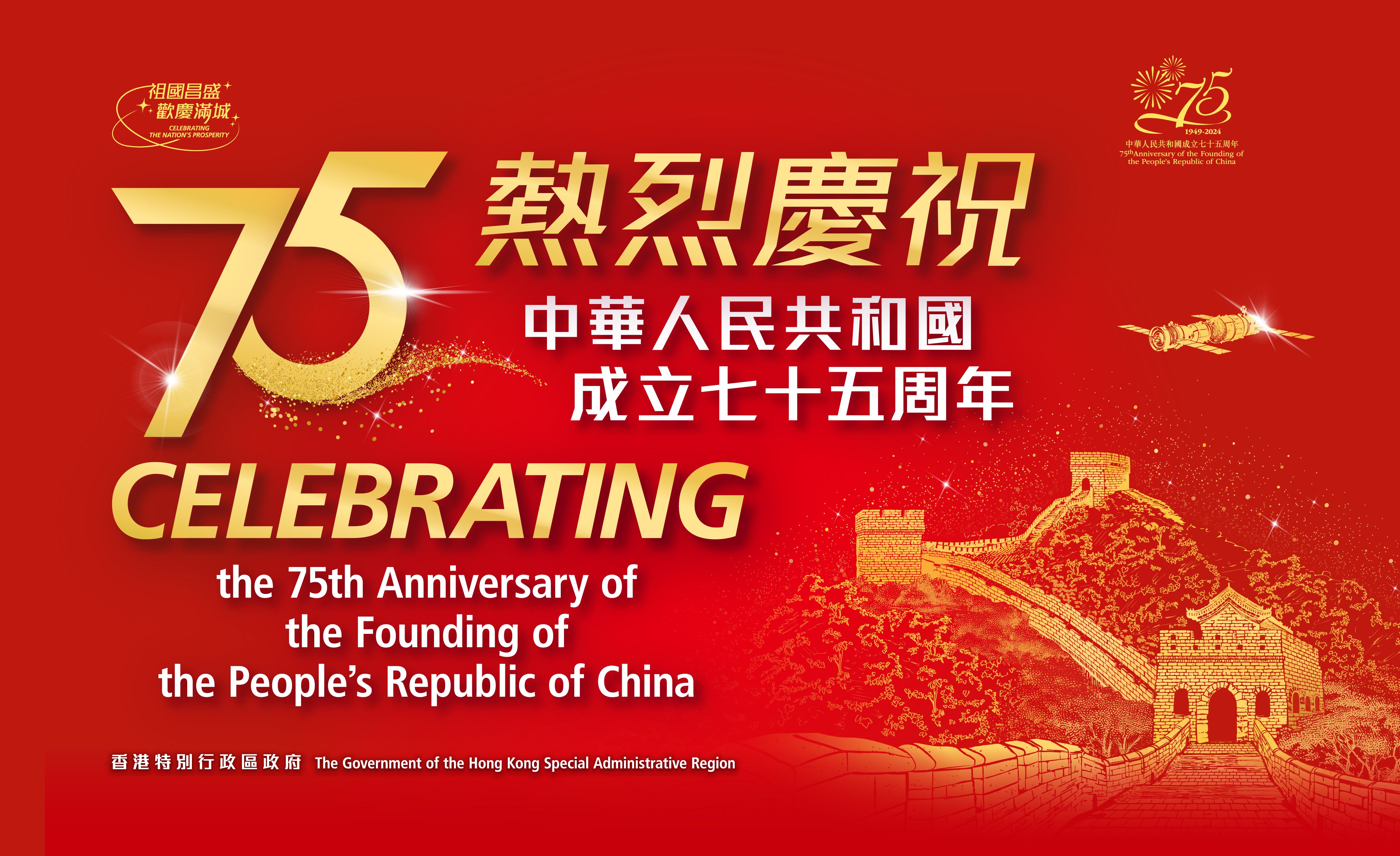 the 75th Anniversary of the Founding of the People's Republic of China Desktop